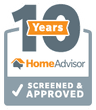Award Home Advisor 10 Years Screened & Approved
